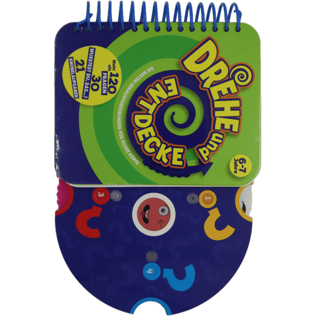 Drehe & Entdecke quiz flip-book