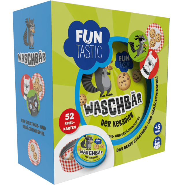 Waschbär – Der Keksdieb Kartenspiel